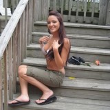 Annabelle Angel - Candids On Stairs