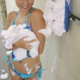 Jannah Gets All Soapy In Her Cute Bikini At The Car Wash