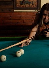 Emily18 Naked On The Pool Table