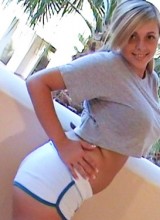 Big boobed teen Tegan Brady shows off her tight teen body and sexy curves in this hot video
