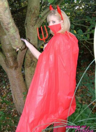 Dream Of Ashley The Sexy Horny Devil Flashes Her Huge Boobs Outdoors