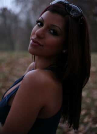 Briana Lee Strips In The Leaves,