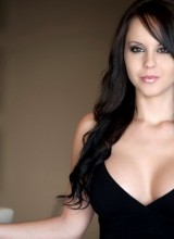 Bryci Looks Smoldering Hot In This Black Cocktail Dress