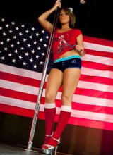 Bella Xoxo Is A True Blooded American Who Loves Getting Naked On The Pole