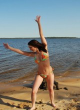 Carlotta Champagne - Nude Beach Party
