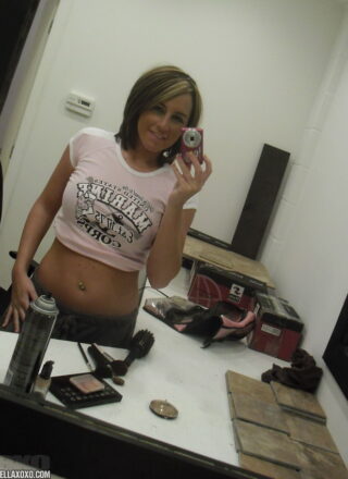 Bella Xoxo Is Manning The Camera And Showing Her Self Up Close And Personal In These Self Shots