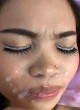 Submit Your Thai: Cute Thai Girl Jang Licks Ass Sucks Cock And Gets A Huge Facial Blast