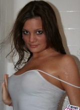 I Want Katie: Busty Teenage Babe Katie Is In The Shower Showing Off Her Big Tits And Tight Little Pussy
