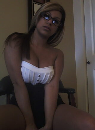 Briana Lee - Self Shot Glasses