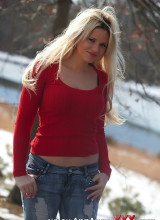 Ann Angel - Red Sweater Gift