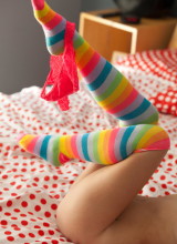 Hailey Leigh - Striped Socks