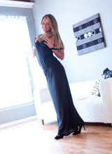 Kendra Rain - Long Black Dress