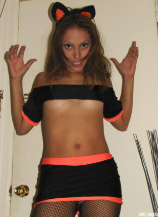 Smut Makers: Sexy Latina Teen Kitty Cat