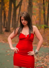 Ann Angel Xxx - Sexy Red Dress