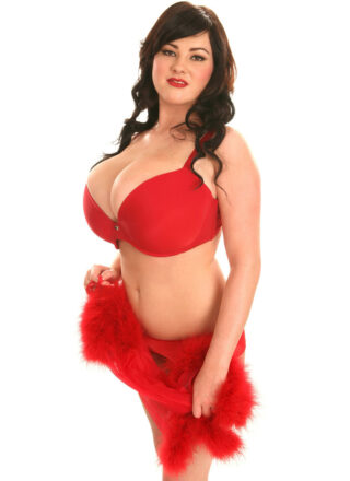 Pinup Files: Rachel Aldana - Red Feather Babydoll