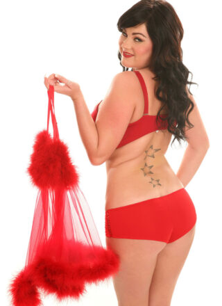 Pinup Files: Rachel Aldana - Red Feather Babydoll