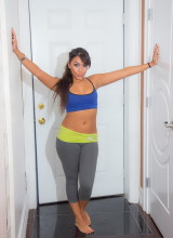 Cosmid: Alex In Her Workout Clothes