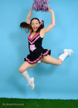 Pin-up Wow: Carla Brown - Cheerleader Cutie