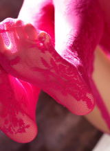 Andi Land - Soft Light & Pink Lace