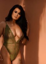 This Is Glamour: Ashleigh Gee In Sexy See Through Bodysuit