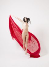 Lovenia Lux - Red Fabric And Beautiful Photo
