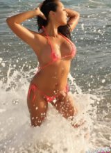 Alluring Vixens: Stunning Asian Babe Hoshi Teases In Her Skimpy String Bikini