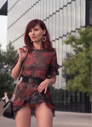 Jeny Smith - Sheer Dress