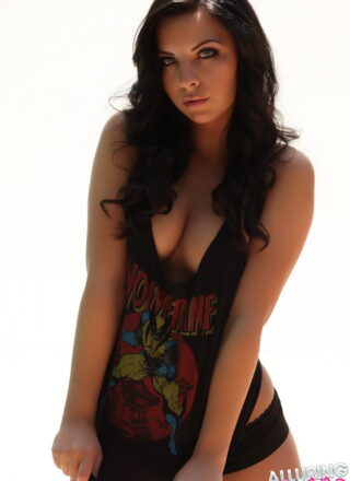 Alluring Vixens: Ashlin - Perky Babe Teases With Her Perfect Boobs In A Tank Top