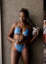Zishy: Neda Marie - Busty Ebony In A Bikini