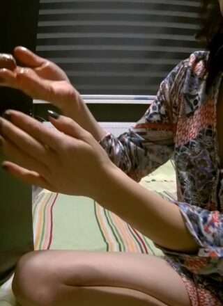 Mayas Handjobs: Gloryhole Exposed Cock Cumming Twice