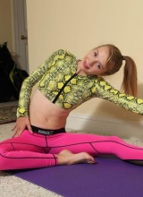 Kristy May Bend and Gape 4