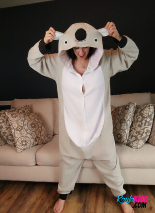 Kayla Kiss - Sexy Pajama Candids 1