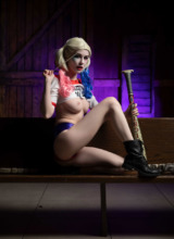 Emily Bloom as Harley Quinn 7