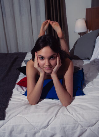 This Years Model: Lara Sleeps Over 8
