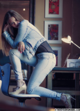 This Years Model: Lana Lea has beauty in the jeans 2