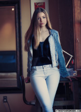 This Years Model: Lana Lea has beauty in the jeans 1