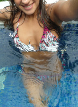 Pool time with Melena Maria Rya