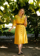 Zishy: Ivanna Ershova in Yellow 1