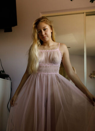 Zishy: Brandy Gila Sheer Nightie 9