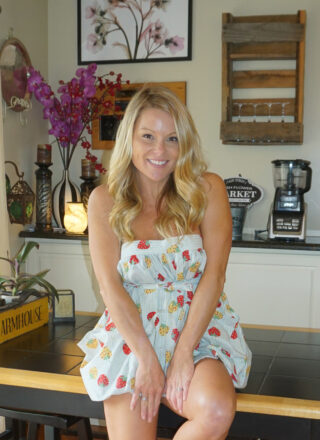 Meet Madden - Strawberry Apron 1