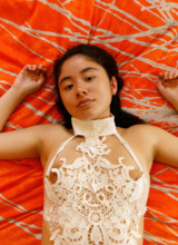 Zishy: Lolita Minh in White Lace 7