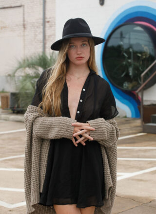 Zishy: Moon Torrance Black Dress 5
