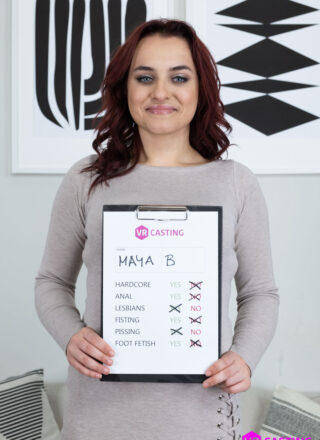 Maya B – Czech VR Casting 211 – No Girls Allowed 1