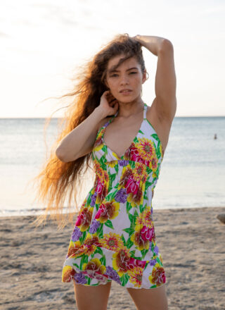 Irene Rouse Floral Dress 2