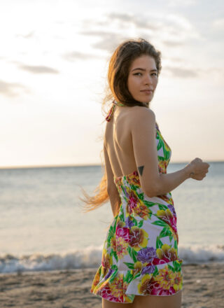 Irene Rouse Floral Dress 4
