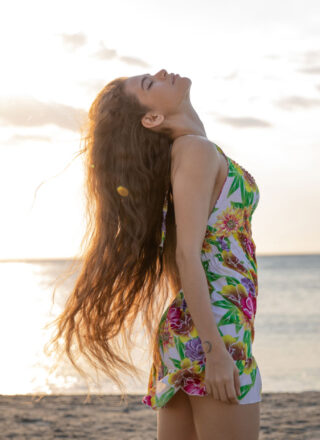Irene Rouse Floral Dress 5
