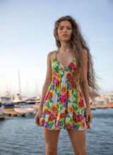 Irene Rouse Floral Dress 8