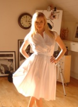 Hayleys Secrets: Hayley Marie Coppin - White Dress 1