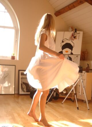 Hayleys Secrets: Hayley Marie Coppin - White Dress 3