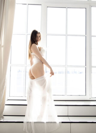 Zishy: Ella Mira White Bodysuit 1